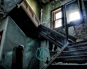 Fine art photography, Urban Decay, Abandoned House, Wall Decor, Home Decor, Abandoned, Fine art print,