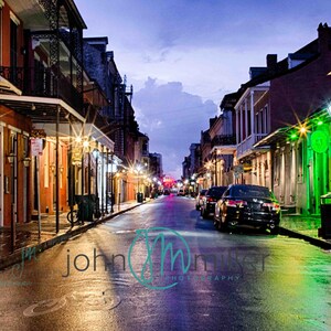 New Orleans, Bourbon Street, Neon, Fine Art Print, New Orleans Photograph, French Quarter Art, New Orleans Art