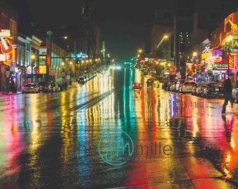 Nashville, Nashville Print, Nashville art, grzywny druku sztuki, Nashville Fine Art, Drukuj, Nashville Wall art, Nashville TN, Nashville znak