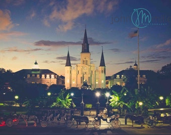 St. Louis Cathedral, New Orleans, New Orleans Print, New Orleans Photograph, French Quarter Art, New Orleans Print, Photography, Wall Decor