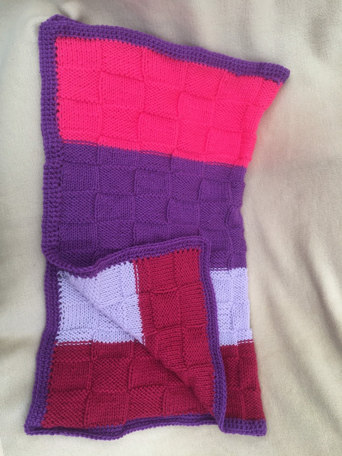 Striped Baby Blanket Etsy UK