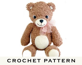 Mia The Bear Crochet Amigurumi Pattern (PDF)