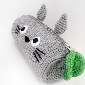 Totoro Pencil Case Crochet Pattern PDF image 2