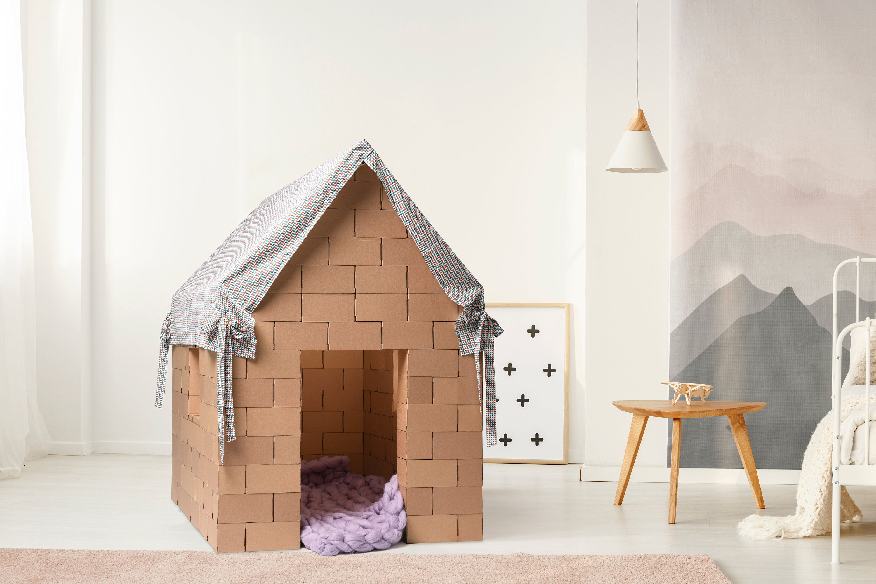 Cardboard Playhouse Etsy UK