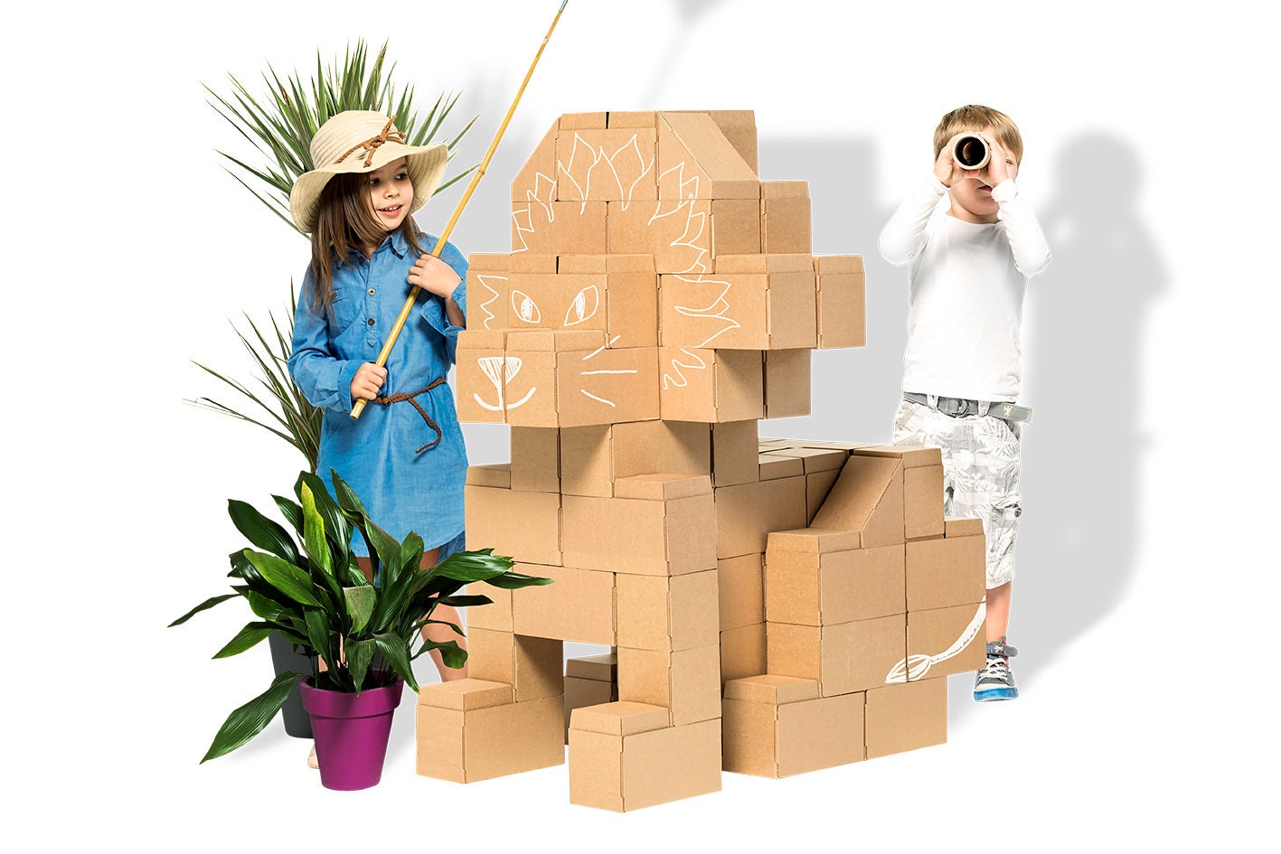 Buy Best Building Blocks & Cardboard Bricks for Kids - GIGI Bloks