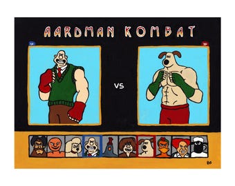 Aardman Kombat poster