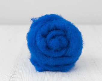 Carded Maori Wool Batt - Chagall, for Needle Felting, Felting Supplies, Felting Wool, DHG Italy