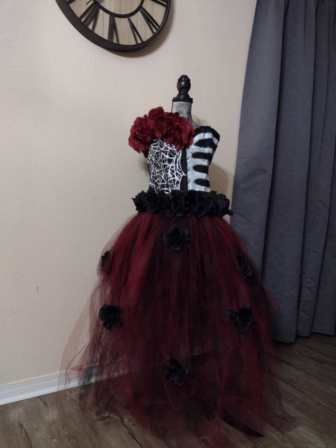 day of the dead corset dress Couture custom made Adult costume Size:lg 2 Piece Men Suits Multi Wrap Bridesmaid Dresses It’s time to celebrate