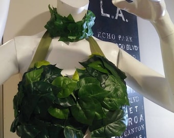 Poison Ivy Costume, Eve costume, Mother nature, Woodland fairy, pixie Custom made