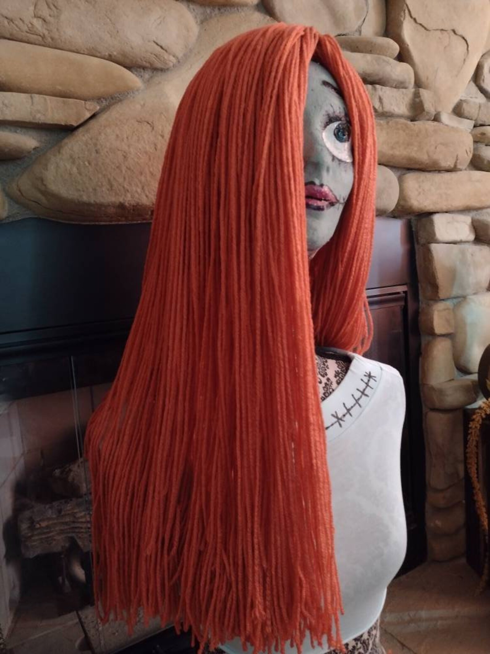 Sally Inspired Handmade Yarn Wigs Custom Made Available in a Etsy