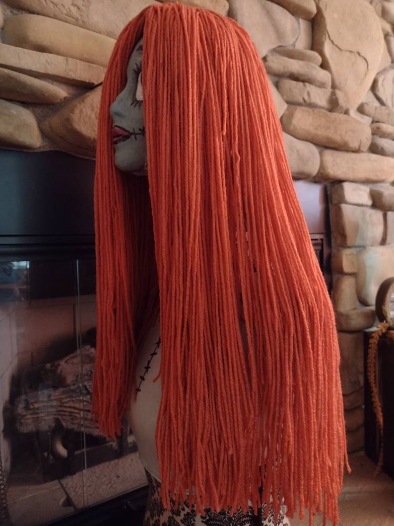 Sally Inspired Handmade Yarn Wigs Custom Made Available in a Etsy