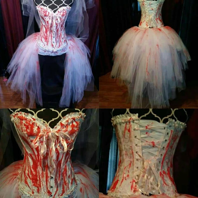 Custom size Zombie costume Purge costume Candy girl costume Etsy