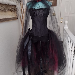 Women&#39;s Victorian Steampunk Vampire costum, Day of the dead costume, costumes for women, steampunk, halloween