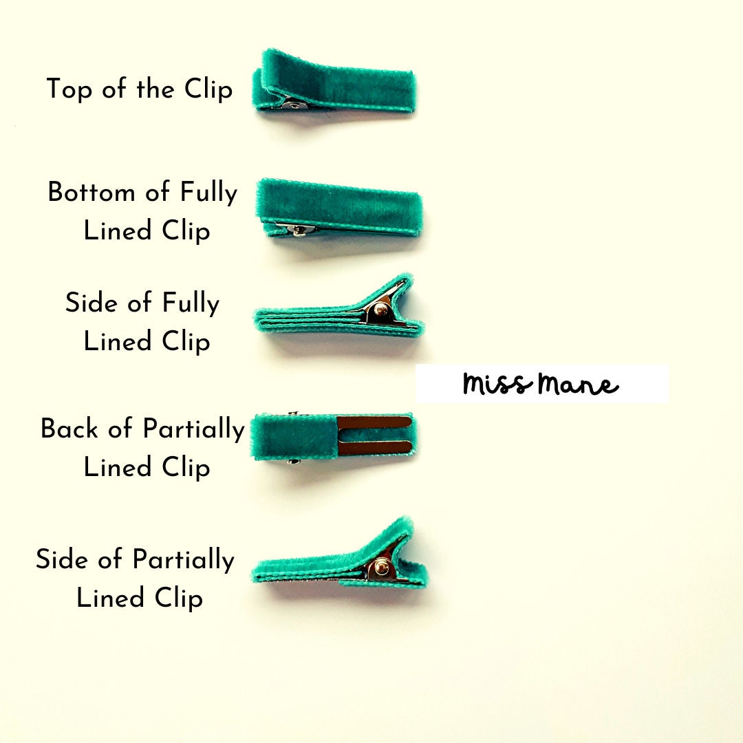 Mini Velvet Clip Baby Hair Clips Barrettes Swiss Velvet Etsy