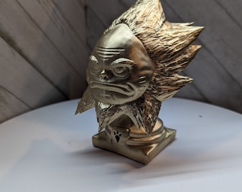 Busto de Darunia, Busto de Goron de The Legend of Zelda, Busto de Ocarina of Time Darunia, Estatua de Goron, Darunia Goron.