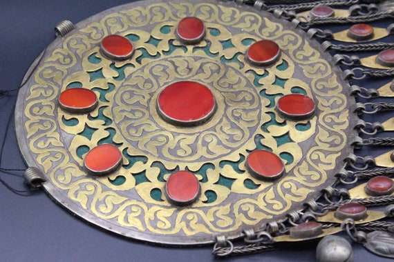 NKlaus Creole Bali In Argento 925 – Cerchi Decorati, 25 Mm, Stile Gotico Medievale, Annerite, Coppia
