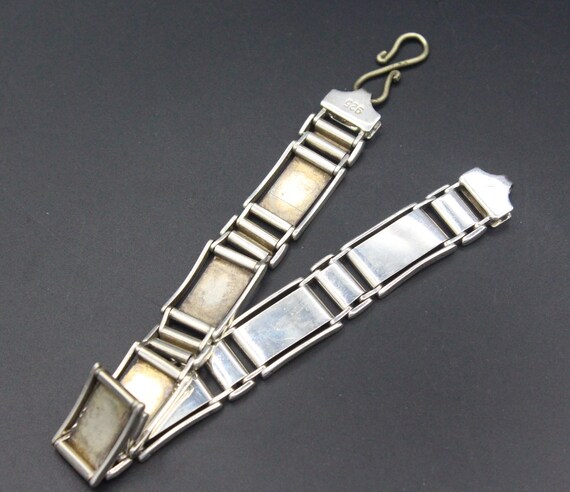 Beautiful Turkish 925K Sterling Silver Bracelet, … - image 4