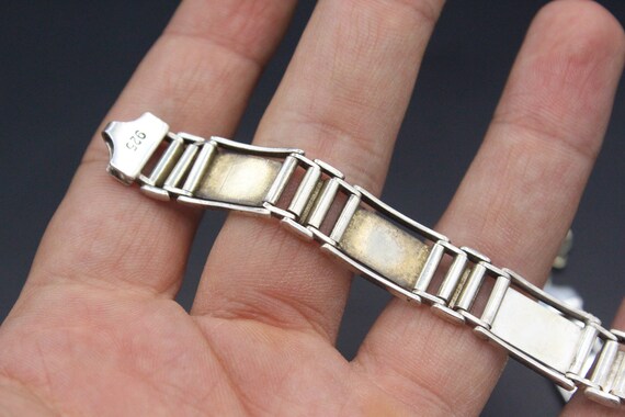 Beautiful Turkish 925K Sterling Silver Bracelet, … - image 5