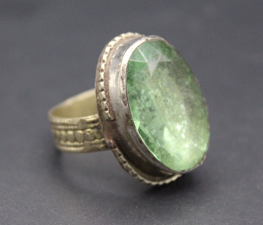 Afghan Ring, Traditional Alpaka Ring, Tribal Bellydance Adorable Ring ...