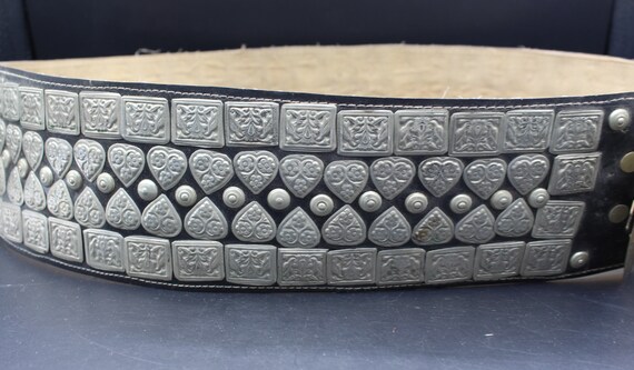 Vintage Kuchi Afghan Tribal Belt, Gypsy Costuming… - image 3