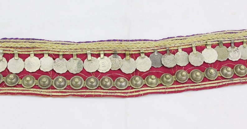 Belly Dance Belt Banjara Belt Kuchi Coin Ethnic Belt Festival Belt Boho Belt Gypsy Costuming Costuming Belt Afghan Kuchi Tribal Belt