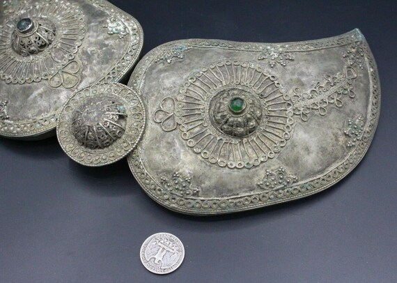 Ottoman Pair Wing Shape Belt Buckle, Turkish Otto… - image 3