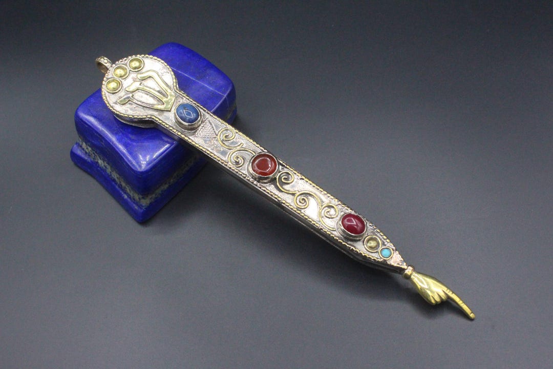 Turkmen Judaica Torah Pointer, David Star Judaica Torah Pointer, Finger ...