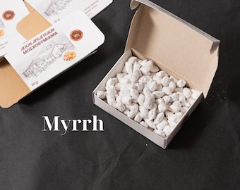 Handmade Myrrh Incense: Sacred Orthodox Fragrance from Mount Athos