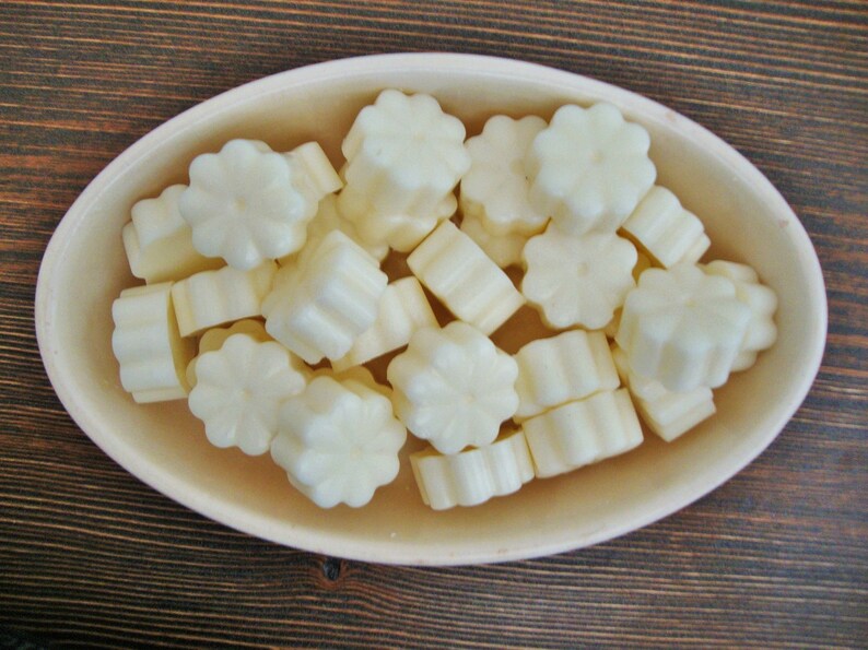 hostess gift. favors highly scented wax melts Eco soy wax melts bridal shower Gift ideas natural essence oil baby shower 4 scents