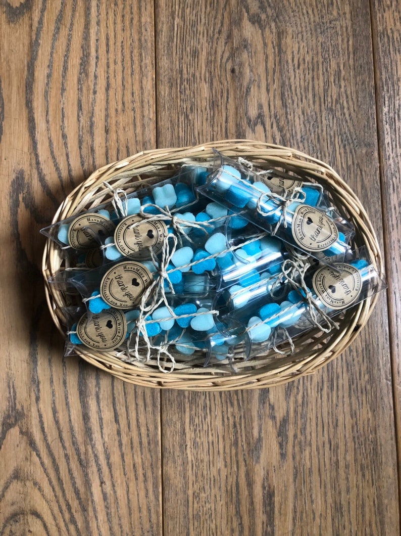 20 Pvc Box With Heart Sugar Cubes Handmade Item Tea Parties Etsy