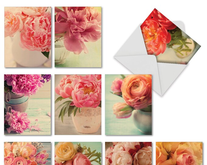The Best Card Company 10 Blank Note Cards for All Occasions Etsy