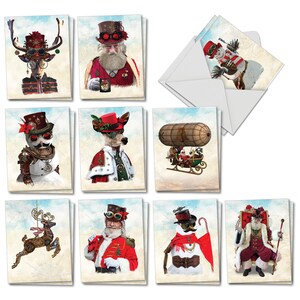 The Best Card Company Cats Antics 4 x 5.12 Inch - Playful Winter Kitties AM3195XSG-B2x10 20 Assorted Boxed Merry Christmas Note Cards with Envelopes The Best Card Company Cats Antics 4 x 5.12 Inch - Playful Winter Kitties AM3195XSG-B2x10 20 Assorted Boxed Merry Christmas Note Cards with Envelopes