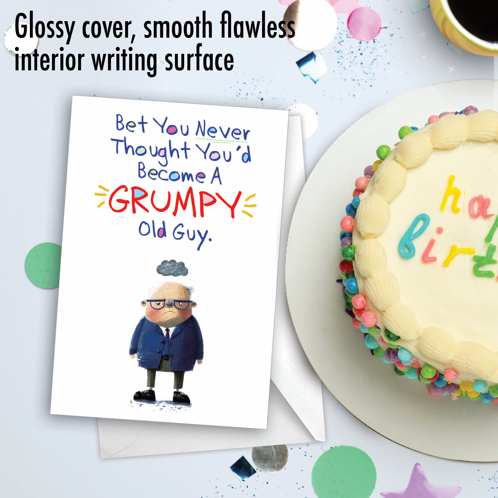 Funny Birthday Cards For Men, Humorous And Cards For Brothers, Birthday Greeting Cards For Male Friends, Humorous And Funny Cards For Him Including Envelope - Health & Household