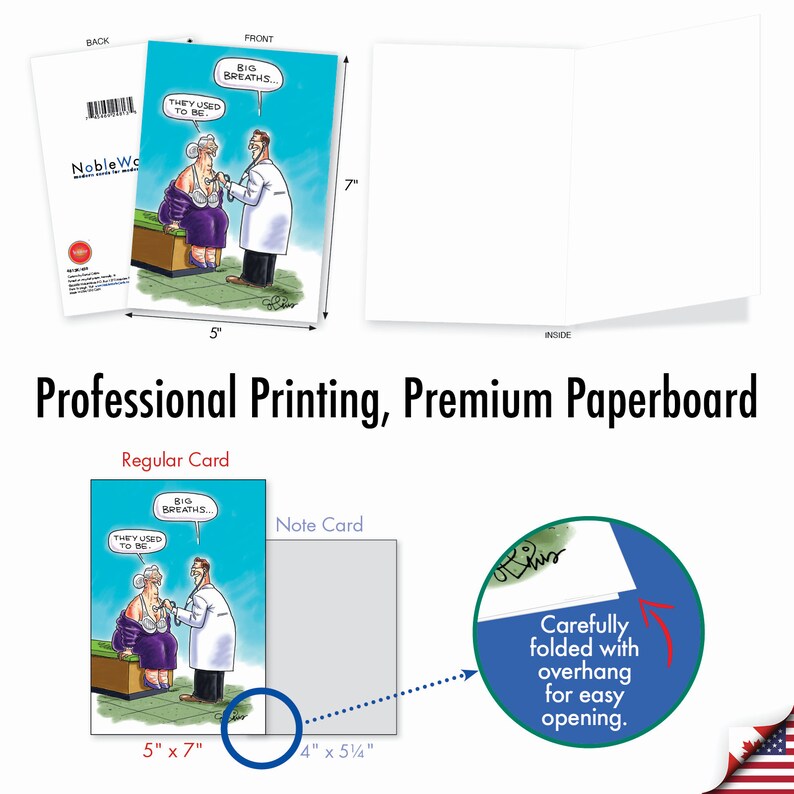 Funny Blank All Occasions Paper Card With Envelope - Blank All ...