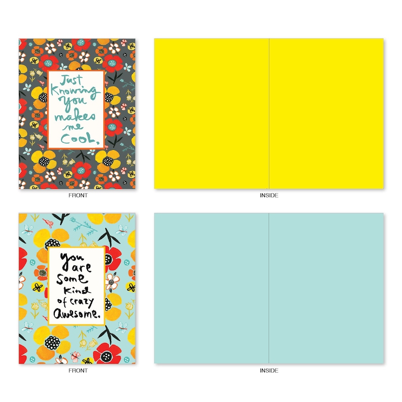 The Best Card Company 10 Blank Inspirational Note Cards Etsy