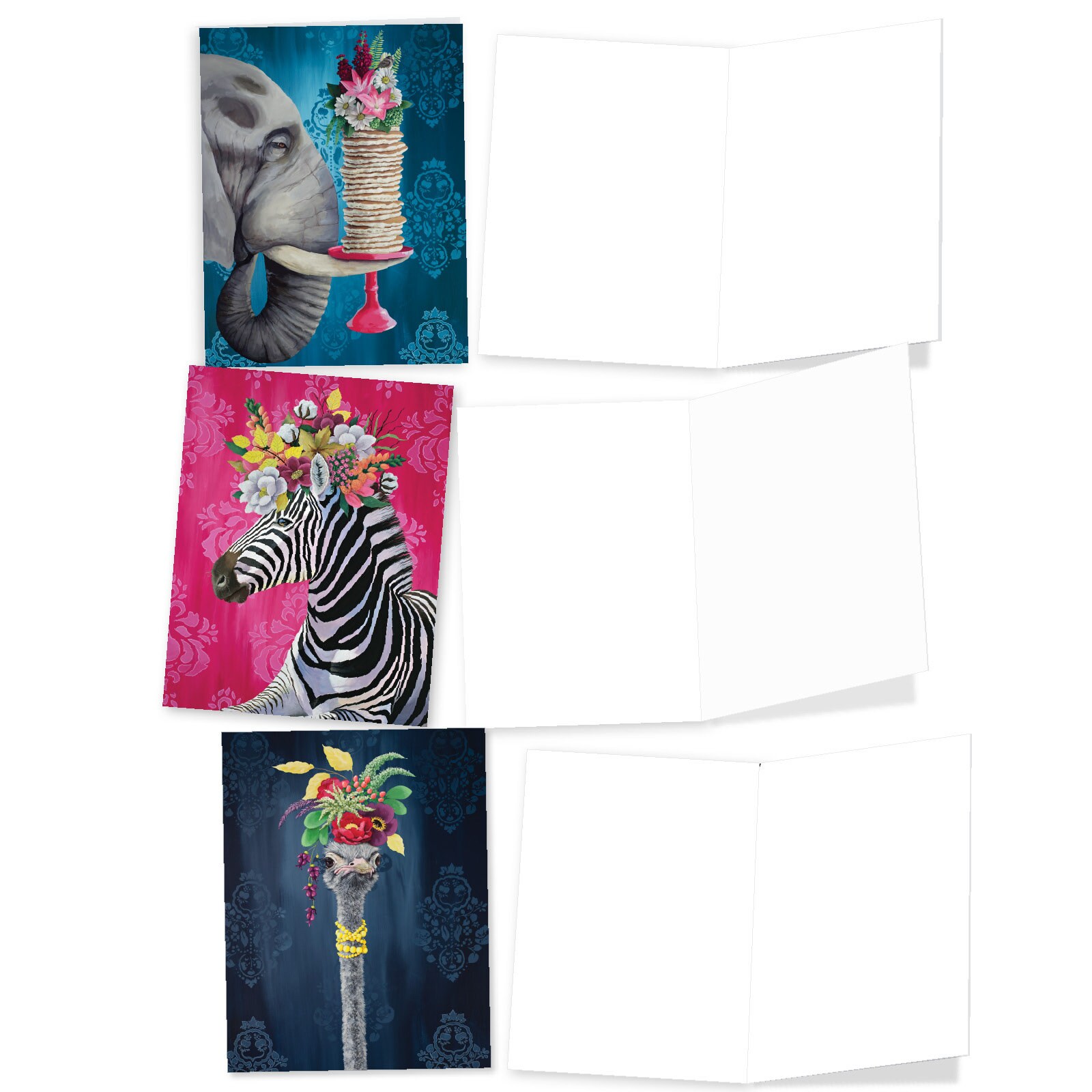 20 Assorted Blank Note Cards Bulk Pack 4 X 5.12 Inch With Etsy