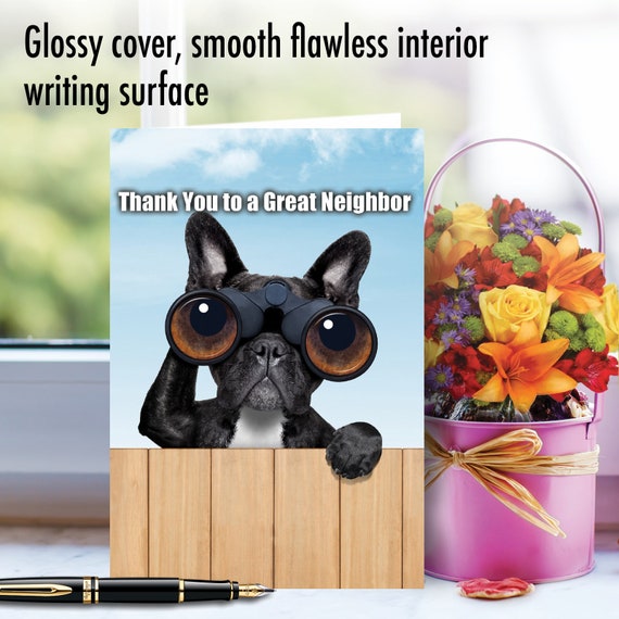 Funny Thank You Greeting Card W/ Envelope (1 Card) Thank You to
