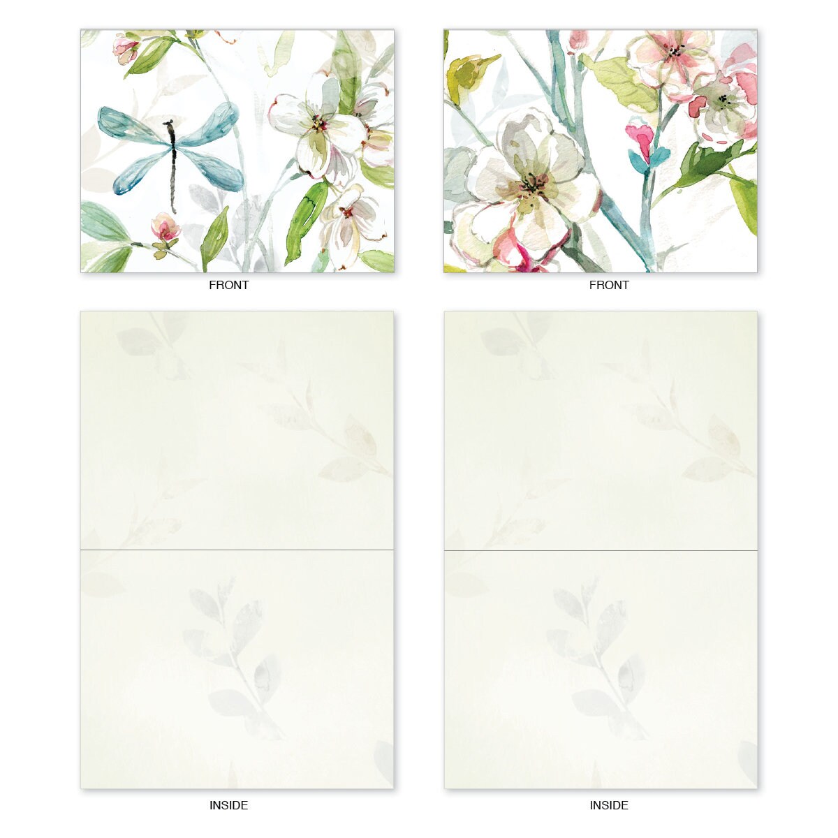10 Assorted Blank Note Cards Bulk Box Set 4 X 5.12 Inch With Etsy