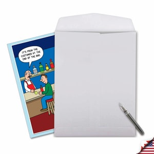 thumbnail image 2 of NobleWorks - Funny Happy Birthday Card (8.5 X 11 Inch) - Jumbo Bday Greeting For Spouse, Partner - Never Find Your Body J5457 2 of 11
