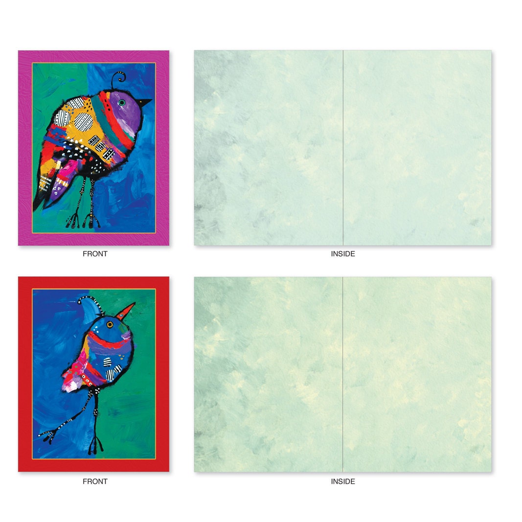 10 Assorted Blank Notecards Pack Set 4 X 5.12 Inch With - Etsy
