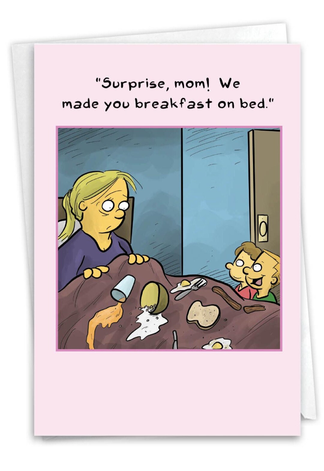 Vibrant Nobleworks 5 Minute Break Mother's Day Card J0211 Moment Concept Vibrant Nobleworks 5 Minute Break Mother's Day Card J0211 Moment Concept