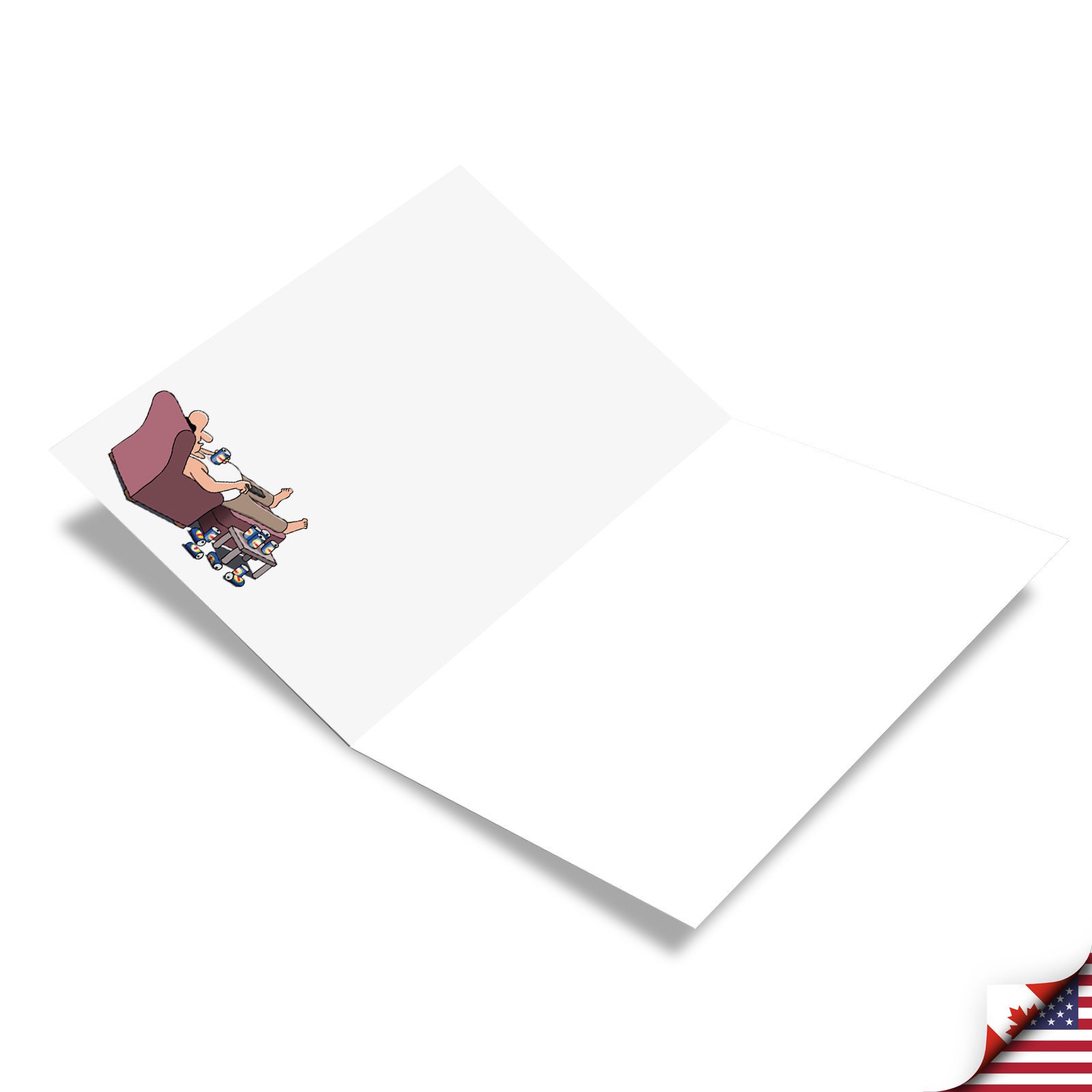 Funny Blank All Occasions Paper Card With Envelope (1 Card) Blank All ...