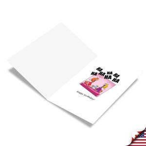 Funny 60th Milestone Birthday Greeting Card With 5x7 Inch Envelope (1