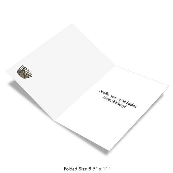 Details about / 1 Jumbo Birthday Greeting Card Weaving in Traffic J2582BDG