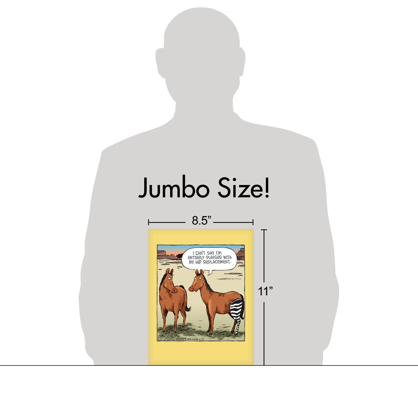 J1770GWG 'horse Hip Replacement' Get Well Card Etsy