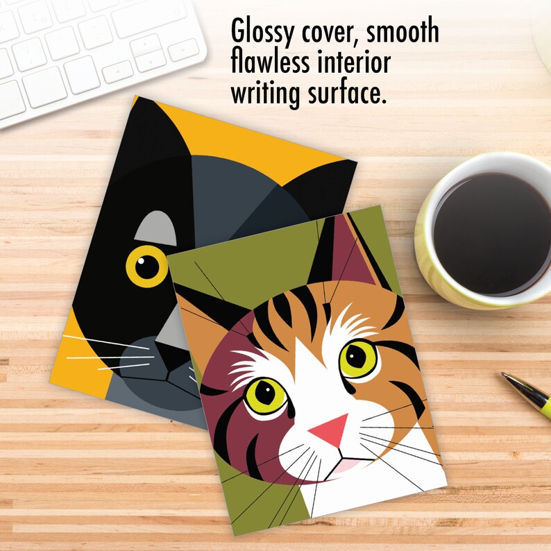 10 Assorted All Occasions Notecards Set 4 X 5.12 Inch With Envelopes ...