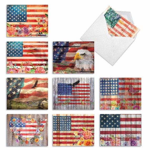 Illinois Flag Boxed Note Cards Illinois Flag Boxed Note Cards