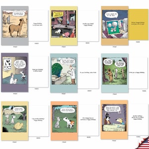 36 Assorted Bulk Pack Funny Birthday Greeting Cards w/Envelopes (36 Designs1 Each)  Dave Coverlys Cake Time, For Him For Her