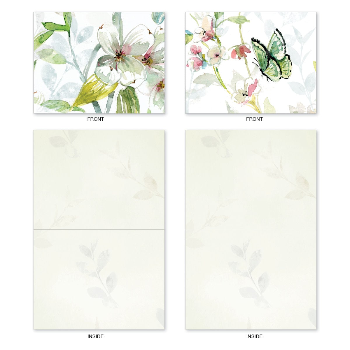 10 Assorted Blank Note Cards Bulk Box Set 4 X 5.12 Inch With Etsy
