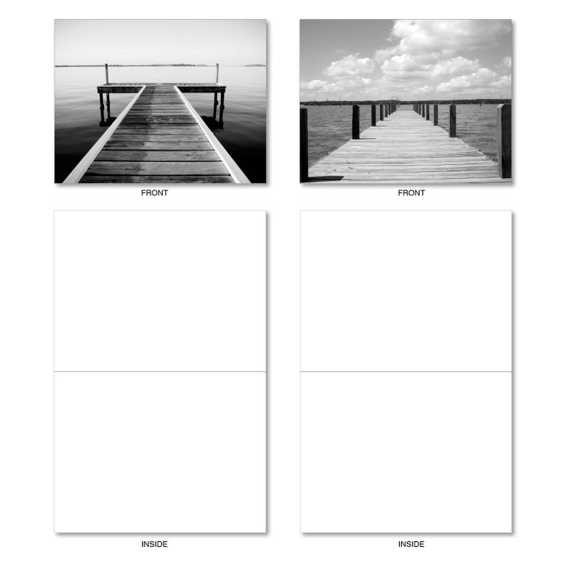 The Best Card Company 10 Blank Note Cards With Envelopes 4 Etsy